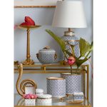 BOX, ROUND LOW, BLUE STAR FLOWER