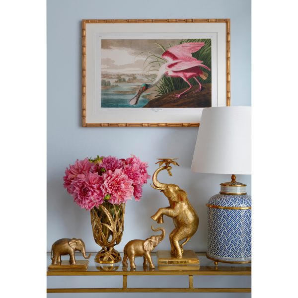 CANDLE HOLDER, LARGE ELEPHANT