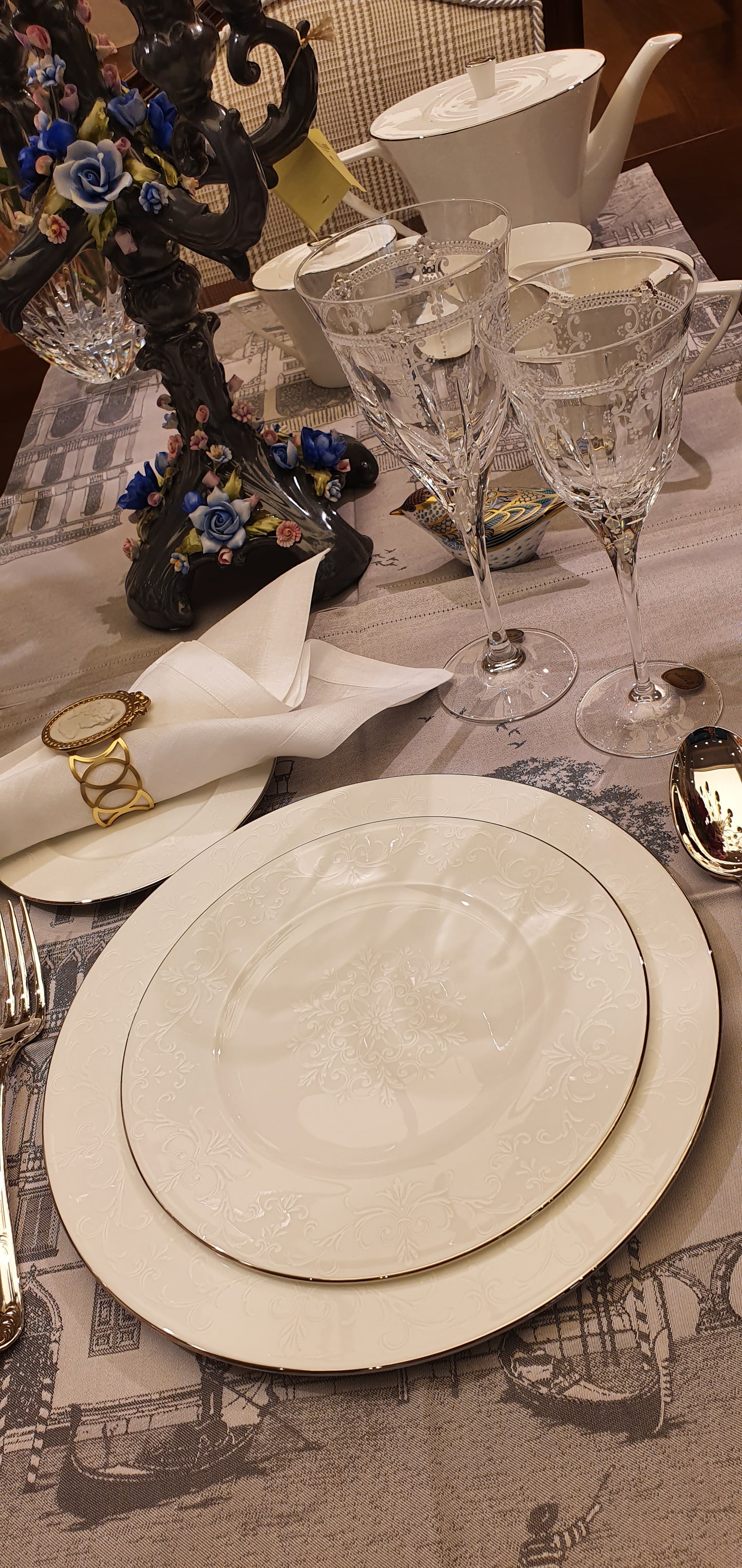 CHARLOTTE DINNERWARE SET 60PCS