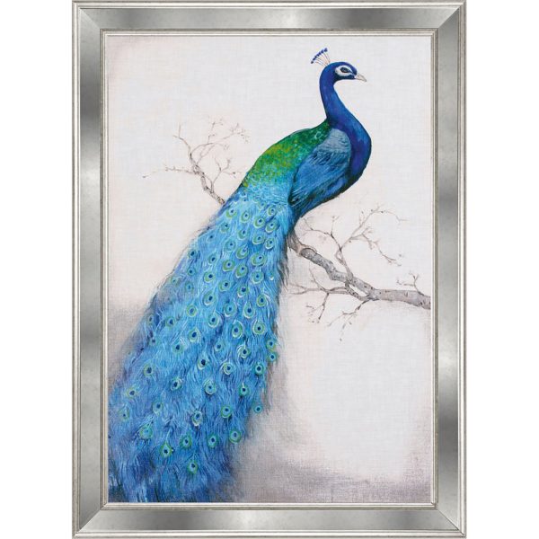 OTOOLE:PEACOCK BLUE I:60X80