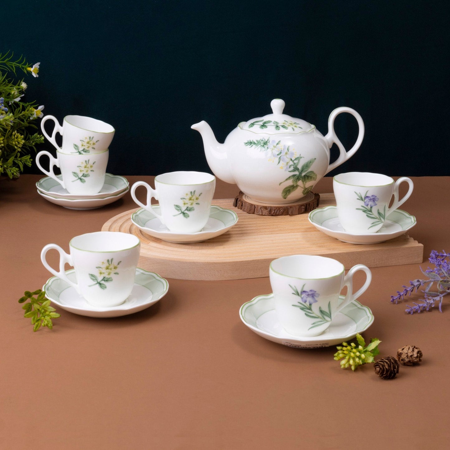 ENGLISH HERBS SET OF 60PCS