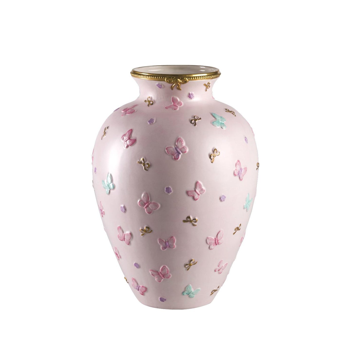 Butterfly Medium Vase – Pink