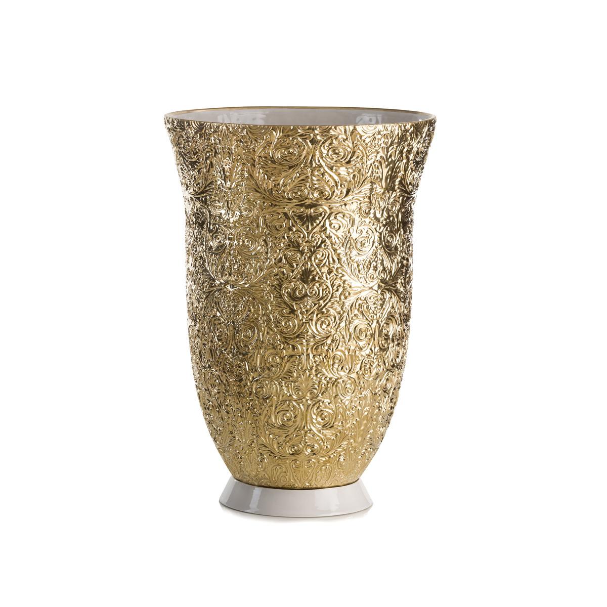 Amour Large Vase – Gold