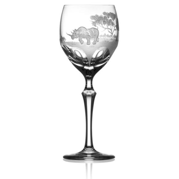 SAFARI Clear Wine Crystal Glass (Rhino)