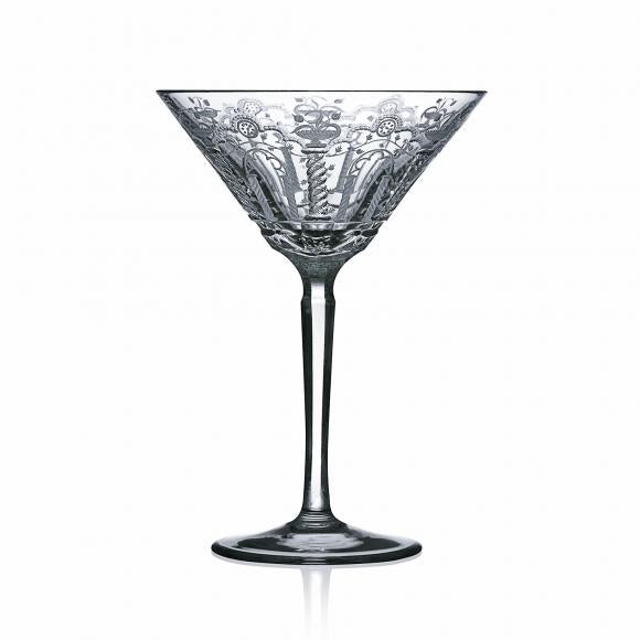 ATHENS Clear Martini Crystal Glass
