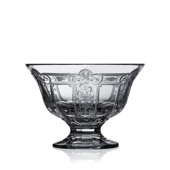IMPERIAL Clear Footed Bowl 8" Crystal Glass
