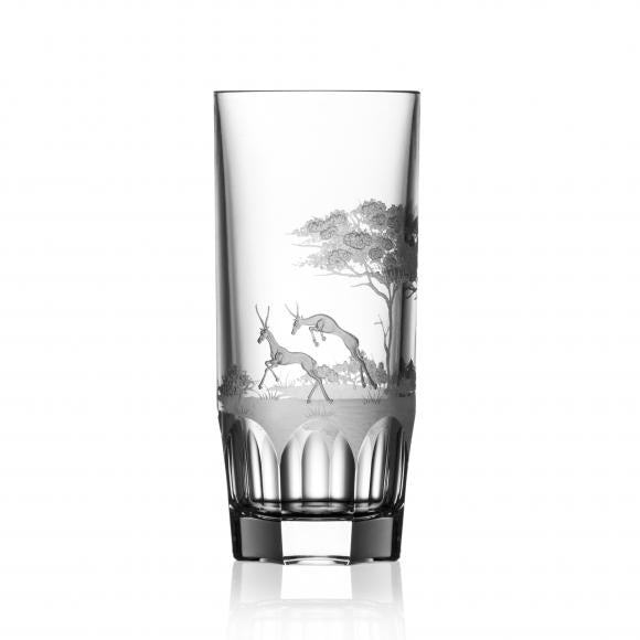 SAFARI Clear Highball Crystal Glass (Gazelle)