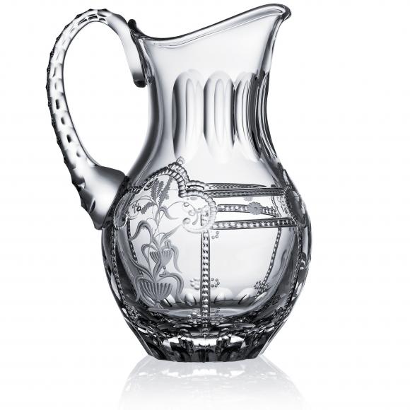 IMPERIAL Clear Water Pitcher 1.0 Liter Crystal Glass