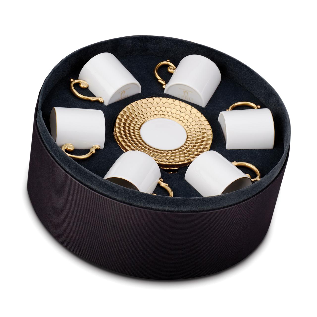 Aegean Espresso Cup + Saucer (Set of 6)