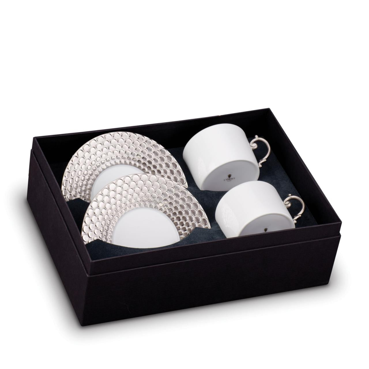 Aegean Tea Cup + Saucer (Set of 2)