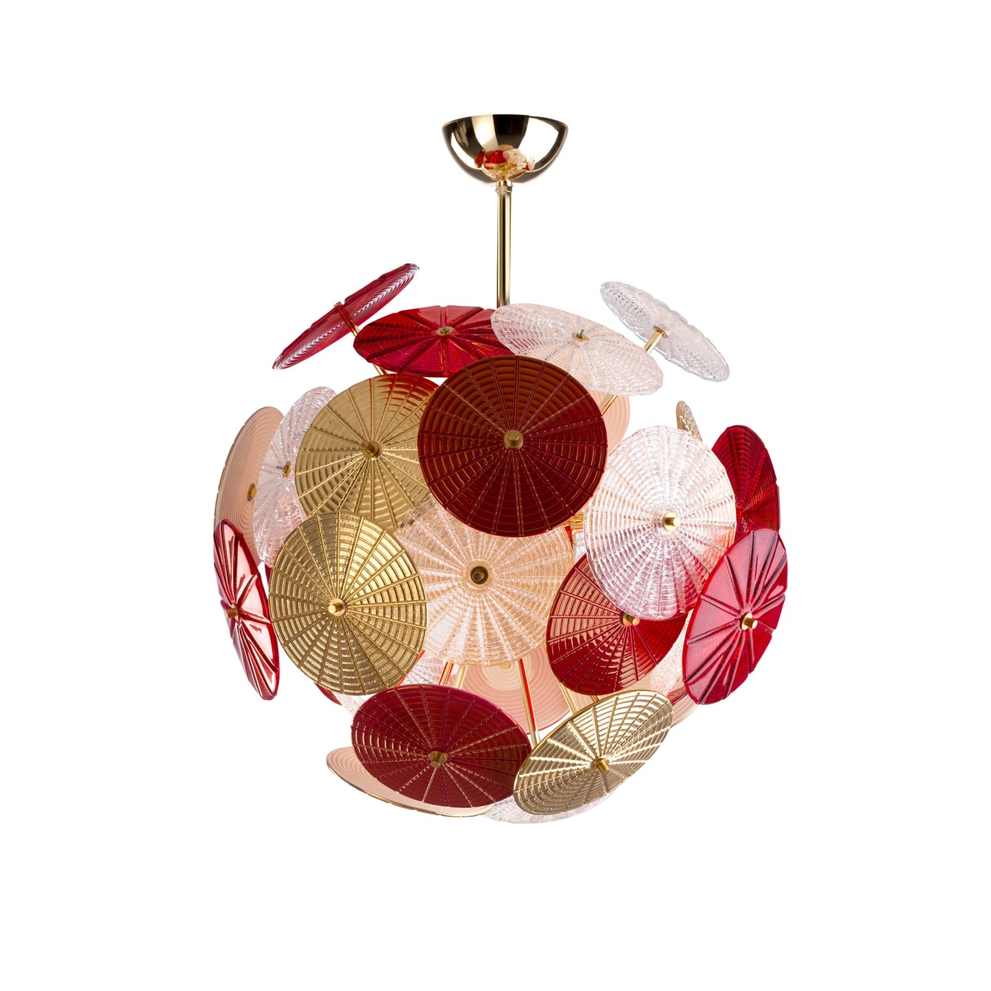 Chandelier 16 Lights-Dandelion-Gold