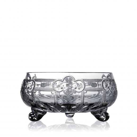 IMPERIAL Clear Footed Bowl 6'' Crystal Glass