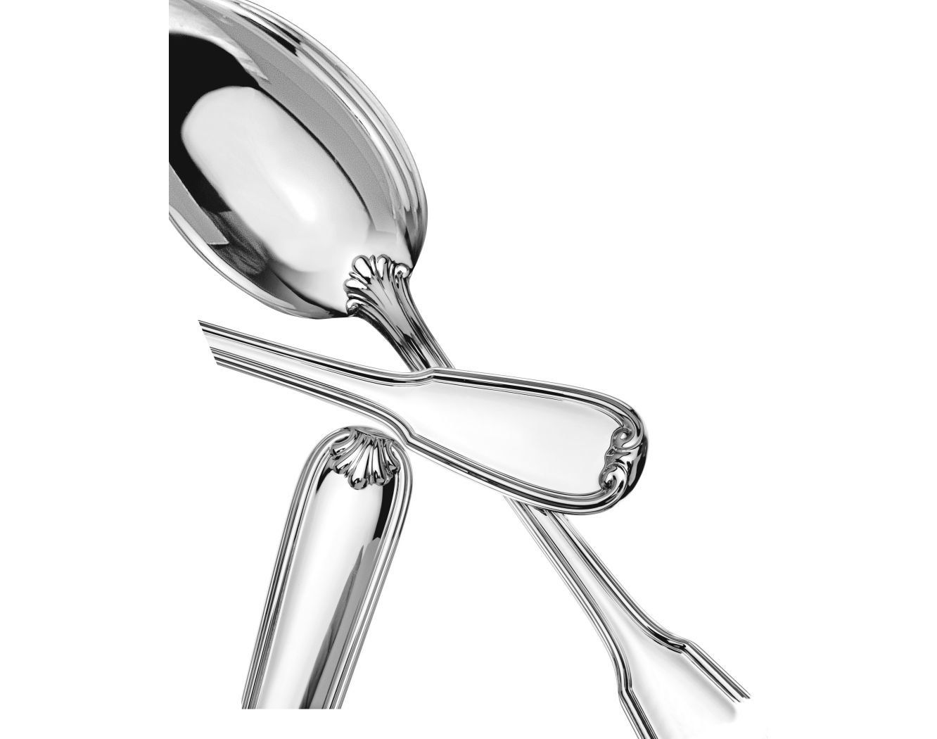 Francese Silver Cuttlery Table set for one person (6 pcs.)