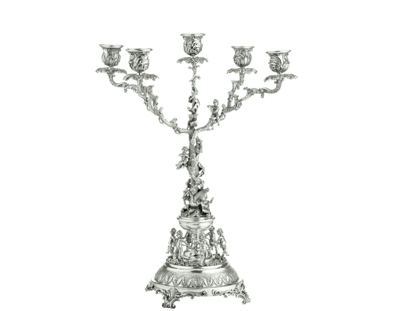 Candleholder Angels Decoration-5-stem