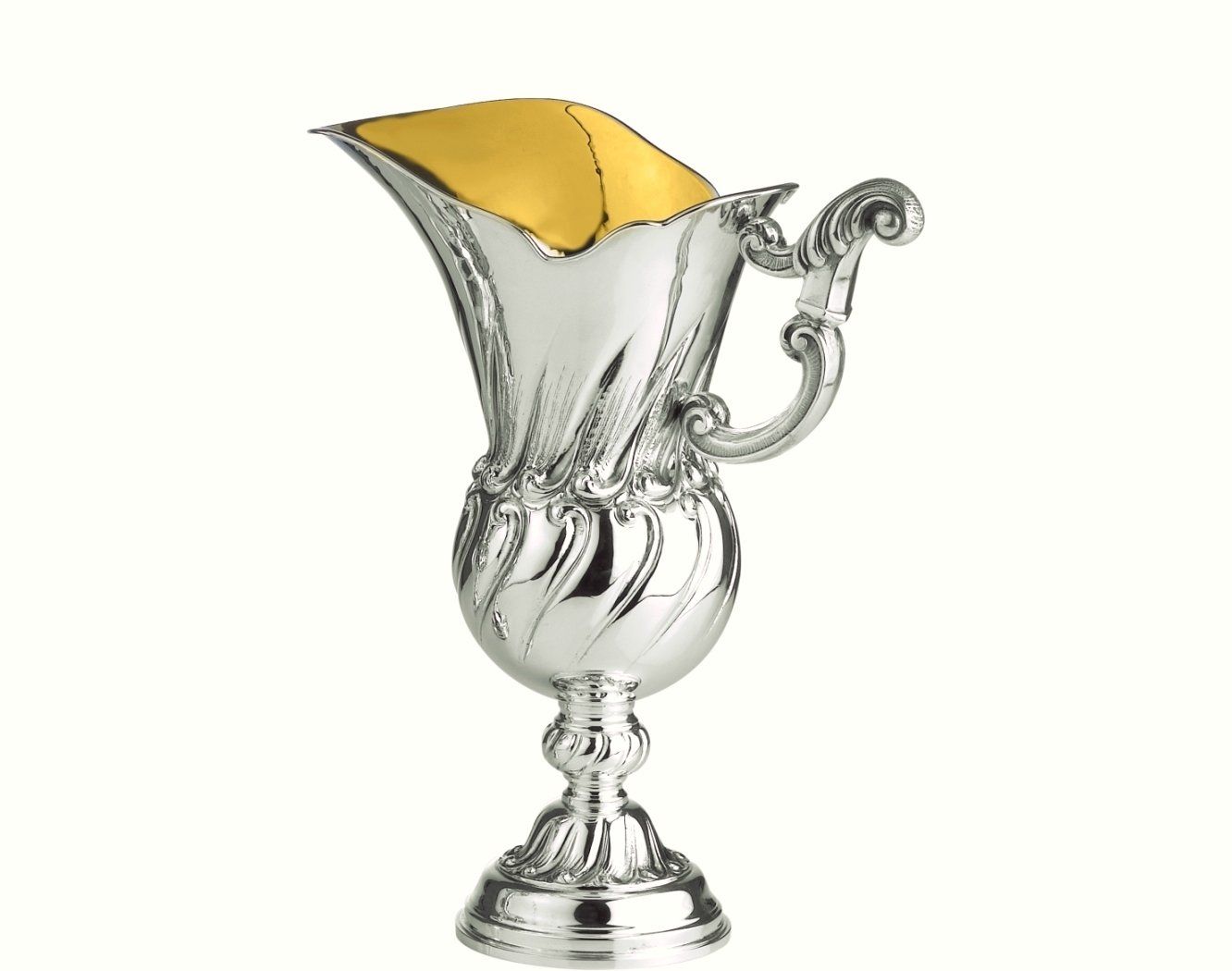 Argenti darte Chiselled Baroque Tors Jug