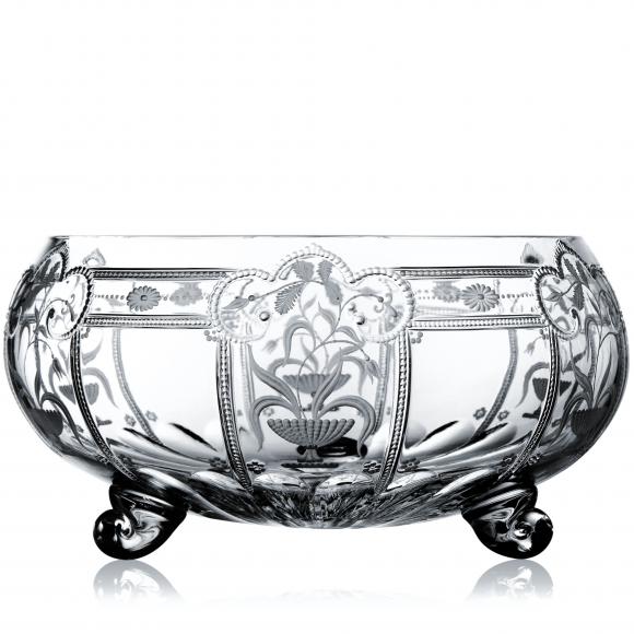 IMPERIAL Clear Footed Bowl 13