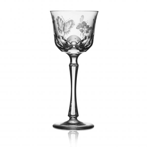 SPRINGTIME Clear Wine Hock Crystal Glass