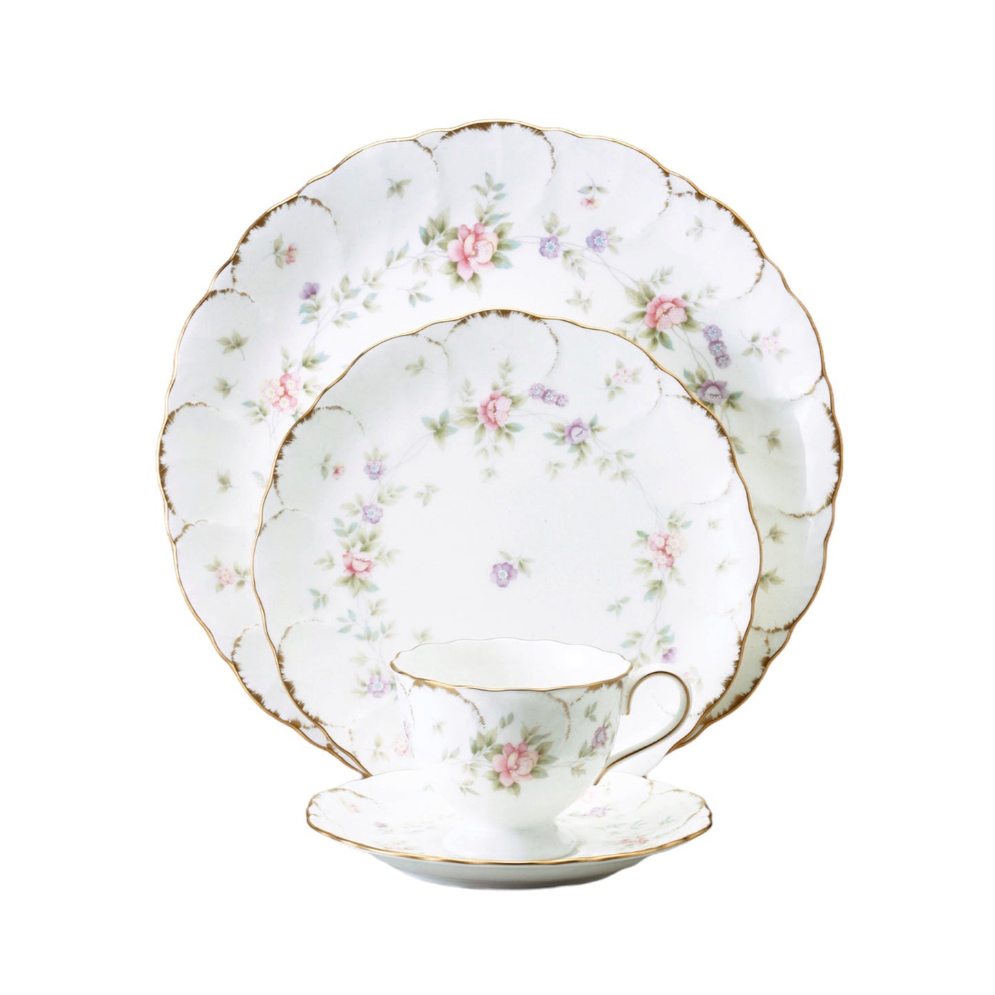 ROCHELLA DINNERWARE SET - 60 PCS FOR 12 PERSON