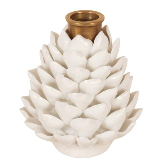 CANDLE HOLDER, ARTICHOKE SHAPE,