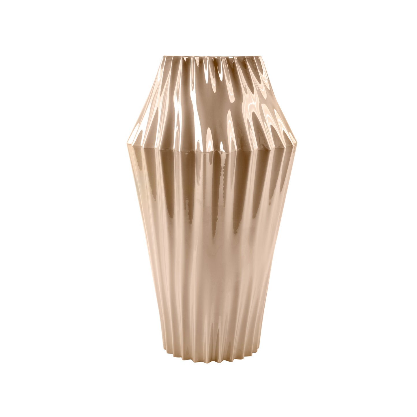 Vertigo Large Flower Vase – Carame