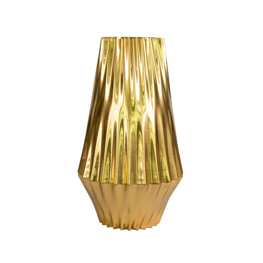 Vertigo Large Flower Vase – Gold