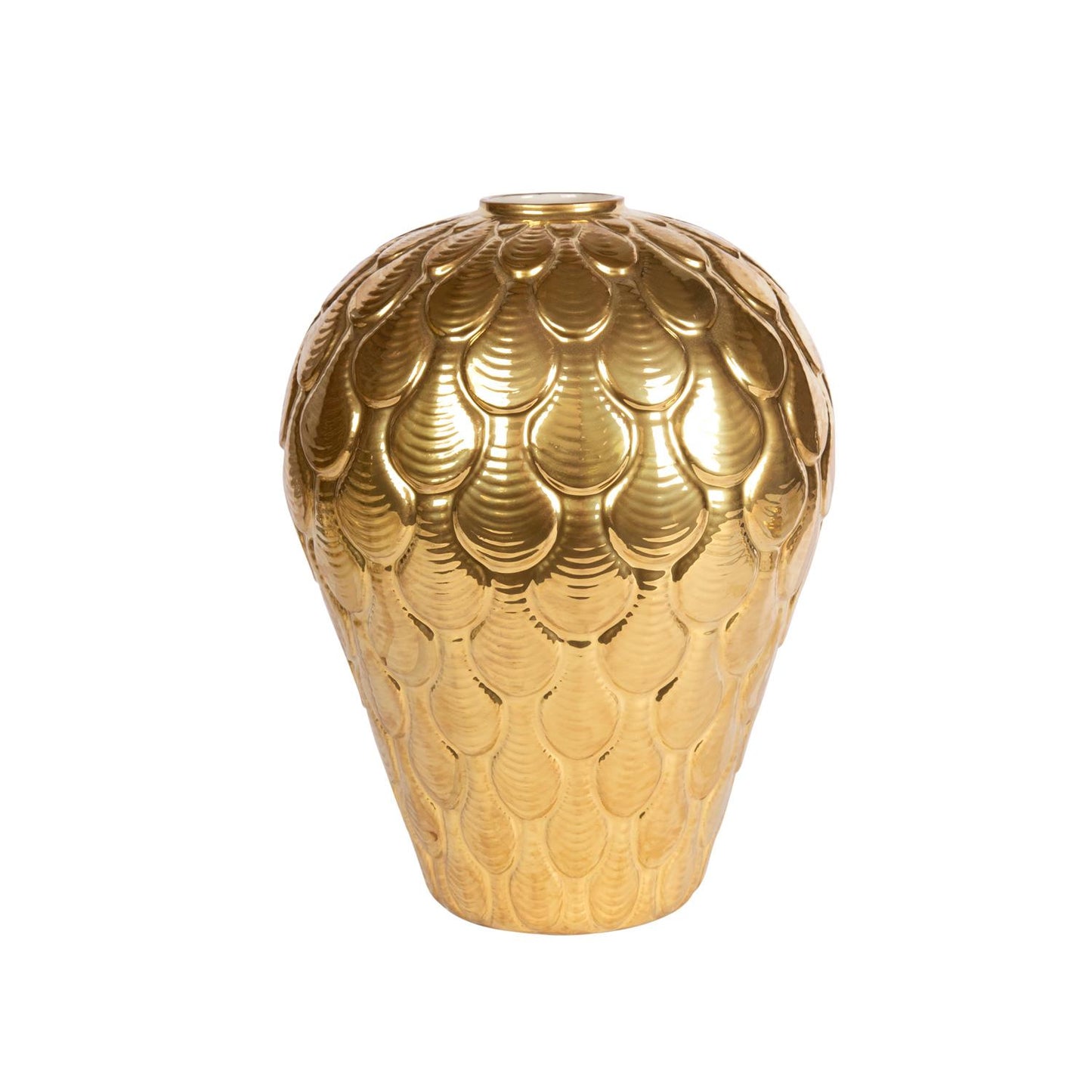 Coquille Large Vase – Gold