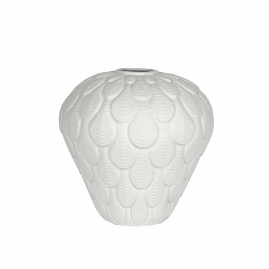 Coquille Small Vase – White