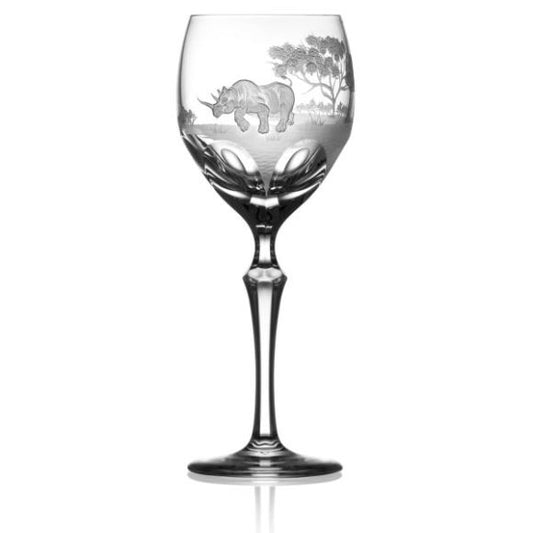 SAFARI Clear Wine Crystal Glass (Rhino)