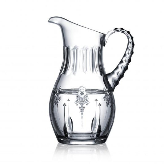 LISBON Clear Water Pitcher 1.0 Liter Crystal Glass