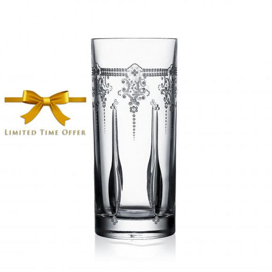 LISBON Clear Highball Crystal Glass