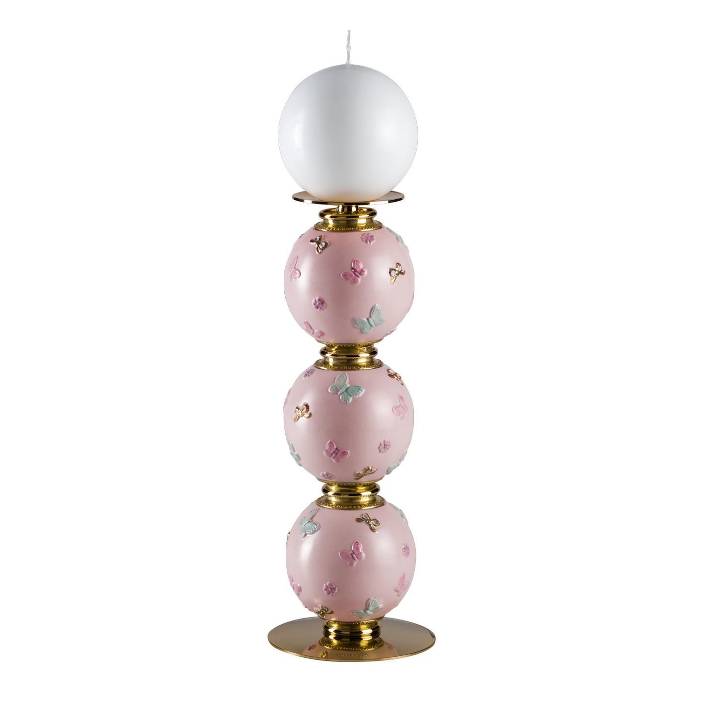 Butterfly Large Candle Holder – Pink