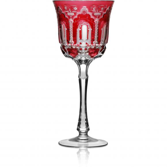 ATHENS Raspberry Water Crystal Glass