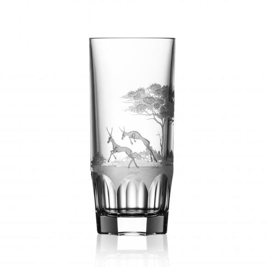 SAFARI Clear Highball Crystal Glass (Gazelle)