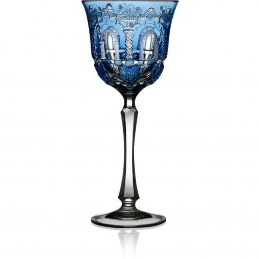 ATHENS Sky Blue Water Crystal Glass