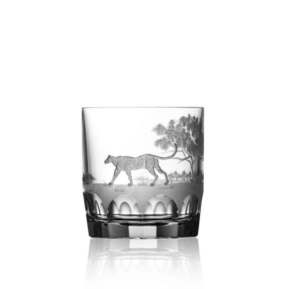 SAFARI Clear D.O.F. Crystal Glass ( Leopard)