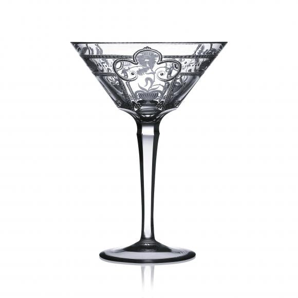 IMPERIAL Clear Martini Crystal Glass