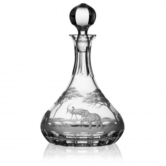 SAFARI Clear Ships Decanter 1,0 Liter Crystal Glass