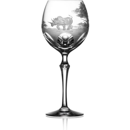 SAFARI Clear Water Crystal Glass (Rhino)