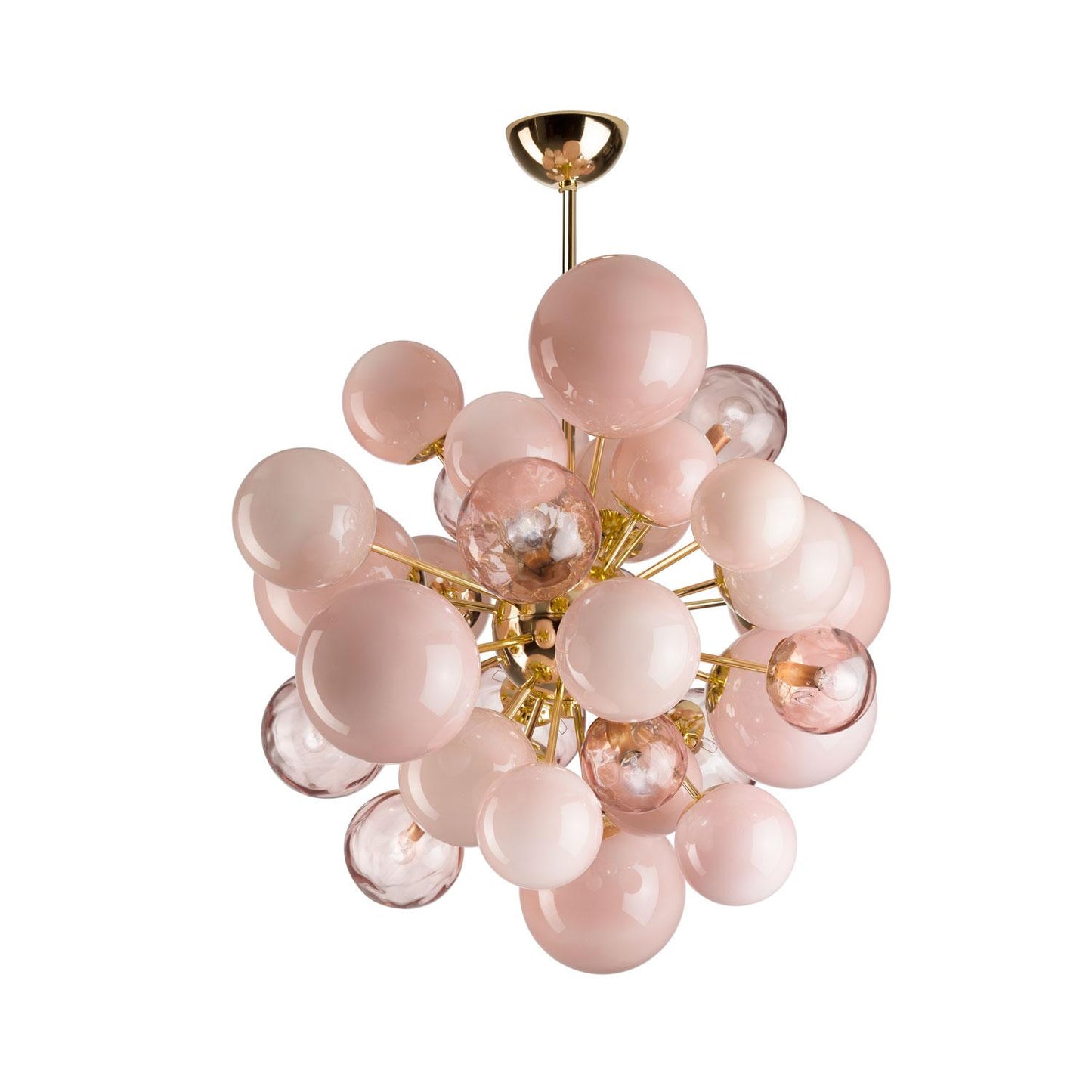 Chandelier 32 Lights-Lady V Blush Pink