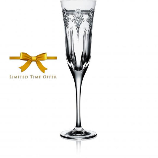 LISBON Clear Flute Crystal Glass