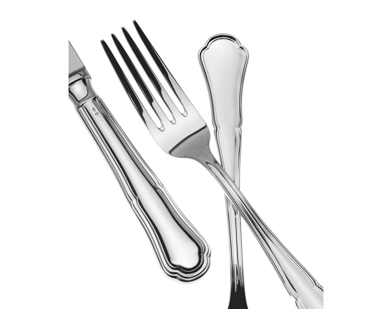 Cutlery Set, 72 Pcs Barocchino Silver Cutlery Set