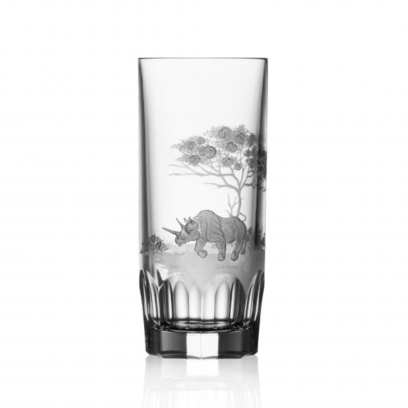 SAFARI Clear Highball Crystal Glass(Rhino)