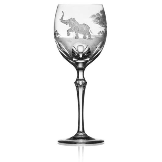 SAFARI Clear Wine Crystal Glass (Elephant)