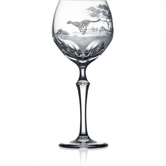 SAFARI Clear Water Crystal Glass (Cheetah)